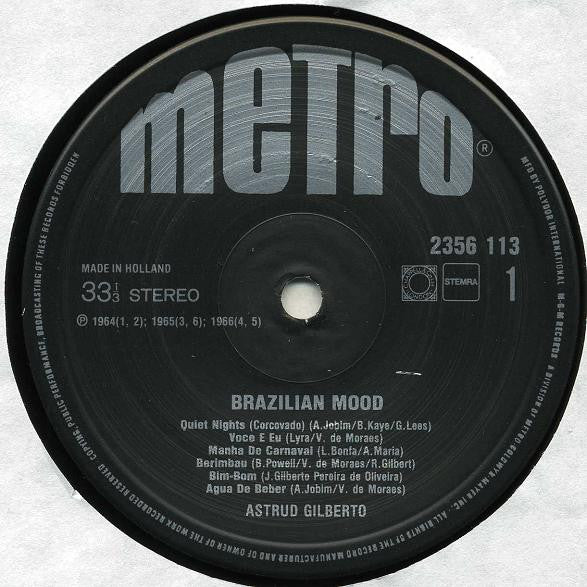 Astrud Gilberto : Brazilian Mood (LP,Compilation)