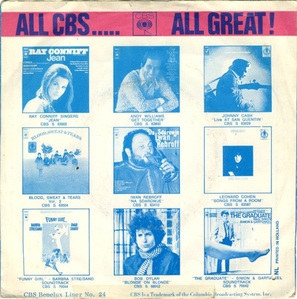 Simon & Garfunkel : Cecilia (7",45 RPM,Single)