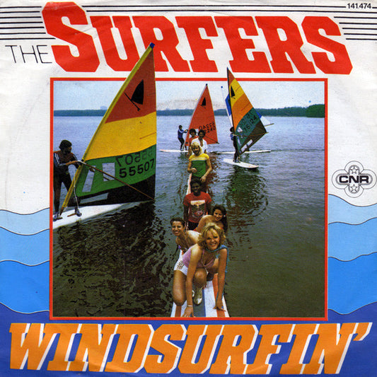 Surfers, The : Windsurfin' (7",45 RPM,Single,Stereo)