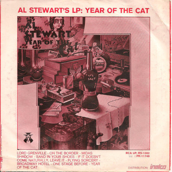 Al Stewart : On The Border (7",45 RPM,Single)