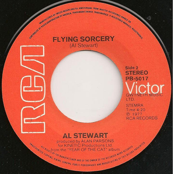 Al Stewart : On The Border (7",45 RPM,Single)