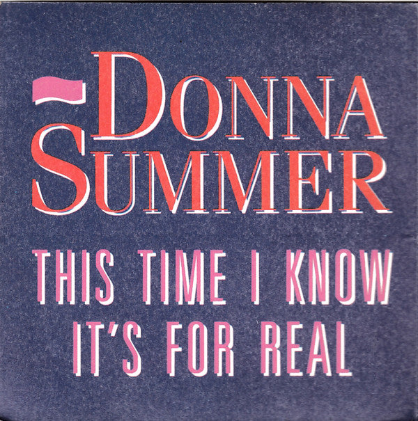 Donna Summer : This Time I Know It's For Real (CD, Mini, Single)