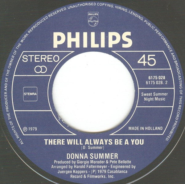 Donna Summer : On The Radio (7",45 RPM,Single)