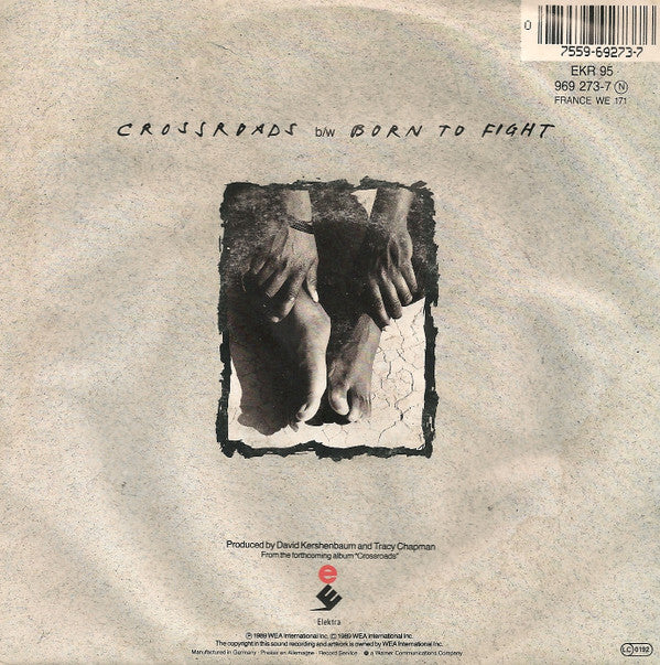 Tracy Chapman : Crossroads (7",45 RPM,Single,Stereo)
