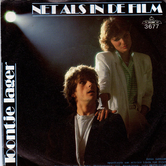 Toontje Lager : Net Als In De Film (7",45 RPM,Single)