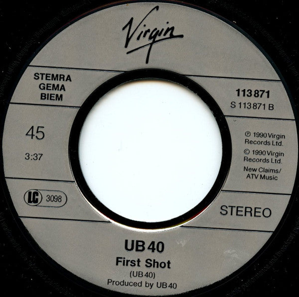 UB40 : Groovin' (7",45 RPM)
