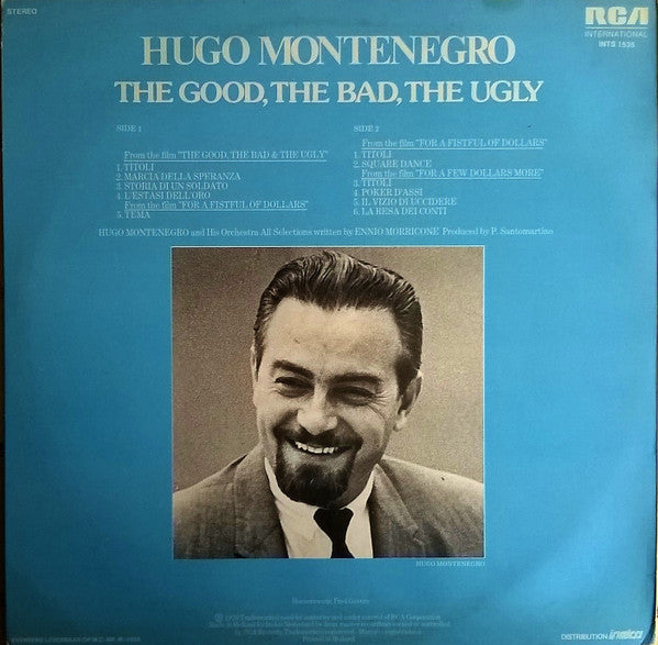 Hugo Montenegro : The Good, The Bad, The Ugly (LP,Album)