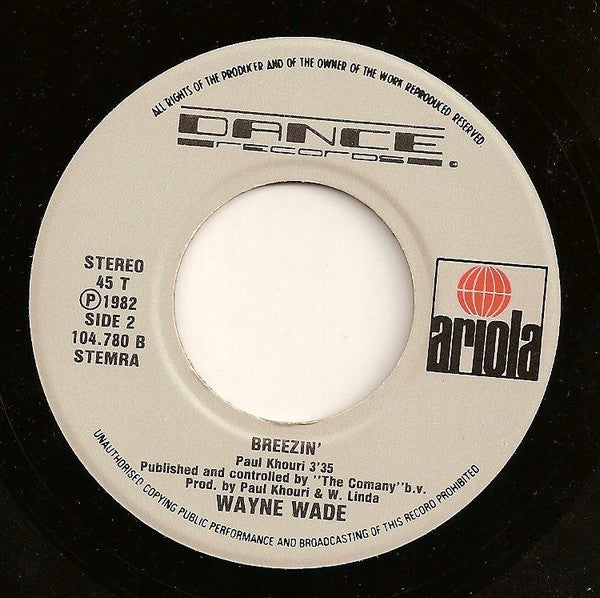 Wayne Wade : Lady (7",45 RPM,Single)