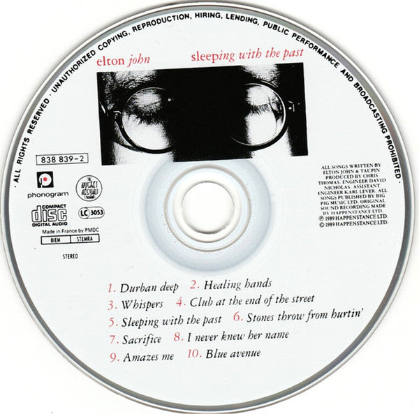 Elton John : Sleeping With The Past (Album)