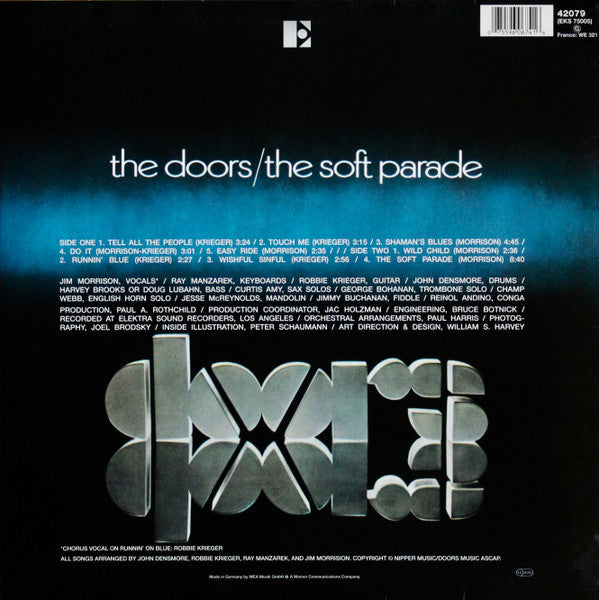 Doors, The : The Soft Parade (LP,Album,Reissue,Stereo)