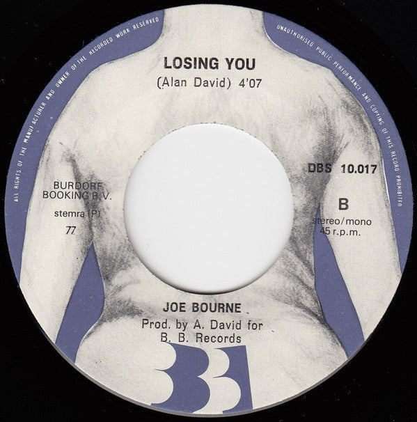 Joe Bourne : To Know You Is To Love You (7",45 RPM,Single)