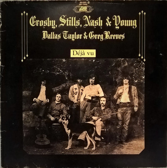 Crosby, Stills, Nash & Young : Déjà Vu (LP,Album,Reissue)