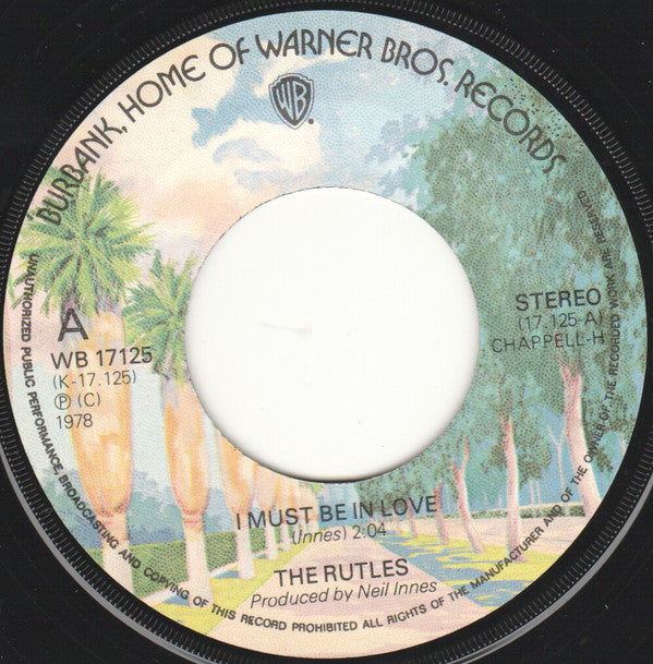 Rutles, The : I Must Be In Love / Cheese & Onions / With A Girl Like You (7",Single,Stereo)