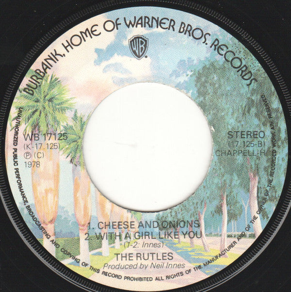 Rutles, The : I Must Be In Love / Cheese & Onions / With A Girl Like You (7",Single,Stereo)