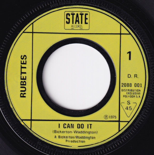 Rubettes, The : I Can Do It (7",45 RPM,Single,Stereo)