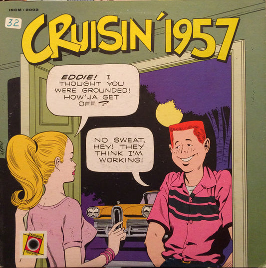 Various : Cruisin' 1957 (LP,Compilation,Mixed,Repress)