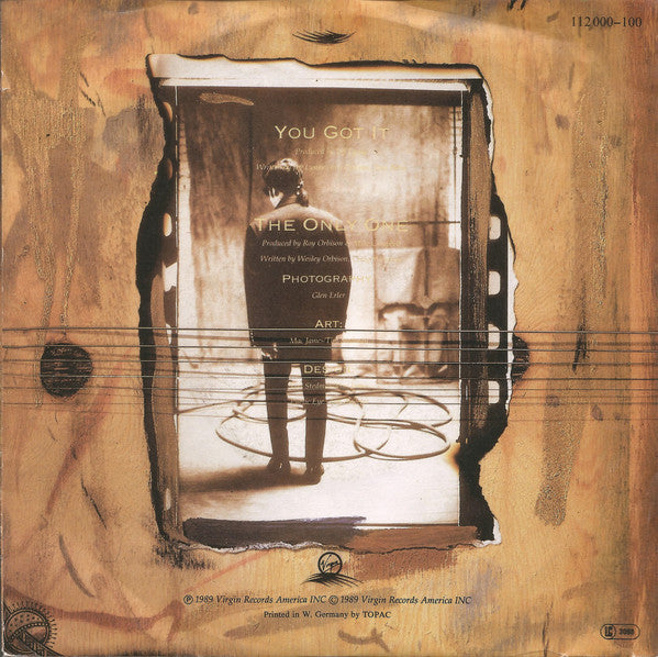 Roy Orbison : You Got It (7",45 RPM,Single,Stereo)