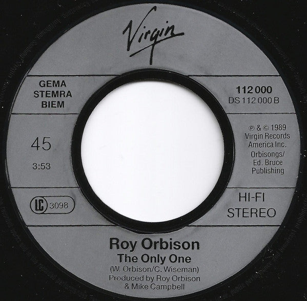 Roy Orbison : You Got It (7",45 RPM,Single,Stereo)