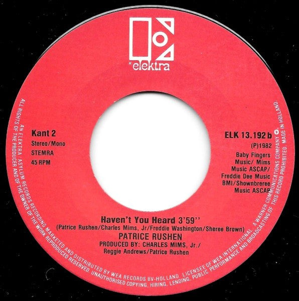 Patrice Rushen : Breakout! (7")