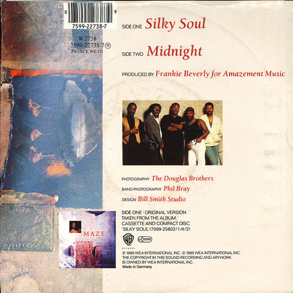 Maze Featuring Frankie Beverly : Silky Soul (7",45 RPM,Single)
