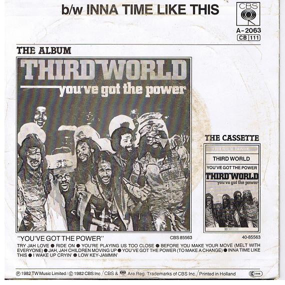 Third World : Try Jah Love (7",45 RPM)