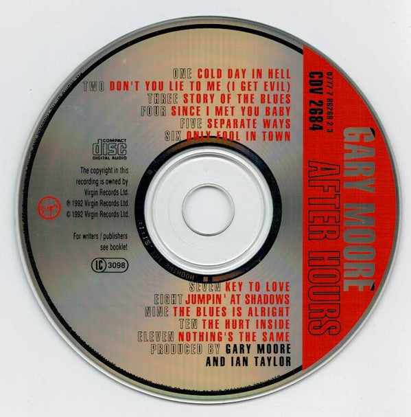 Gary Moore : After Hours (Album)