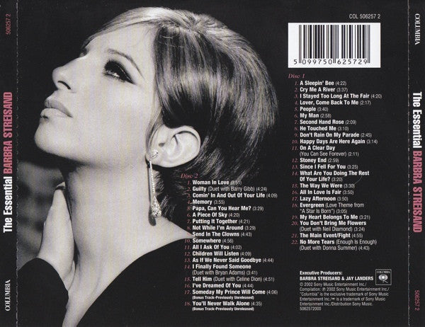 Barbra Streisand : The Essential Barbra Streisand (Compilation,Remastered)