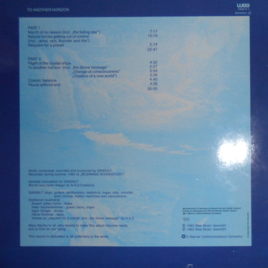 Gandalf : To Another Horizon (LP,Album,Stereo)