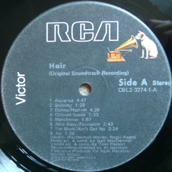 Galt MacDermot : Hair (Original Soundtrack Recording) (LP,Album)