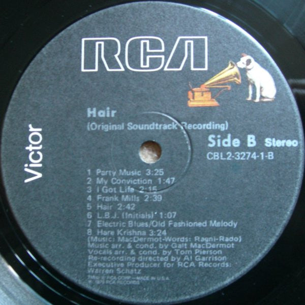 Galt MacDermot : Hair (Original Soundtrack Recording) (LP,Album)