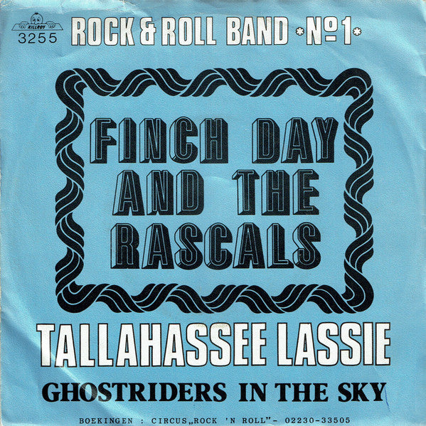 Finch Day And The Rascals : Tallahassee Lassie (7",Single)
