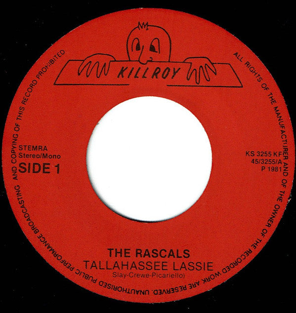 Finch Day And The Rascals : Tallahassee Lassie (7",Single)