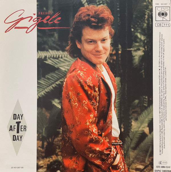 Freddy Gigele : Day After Day (7",45 RPM,Single,Stereo)