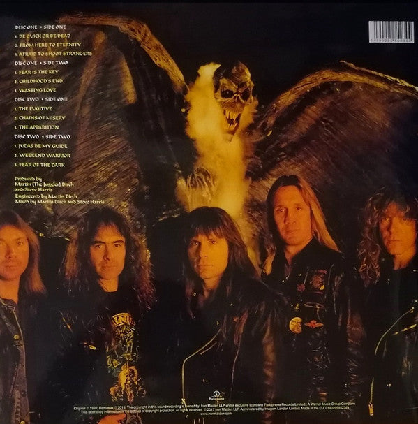 Iron Maiden : Fear Of The Dark (LP,Album,Reissue,Remastered)