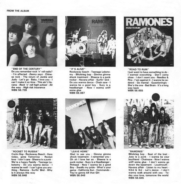 Ramones : Rock 'N' Roll High School (7",45 RPM,Single,Stereo,Mono)