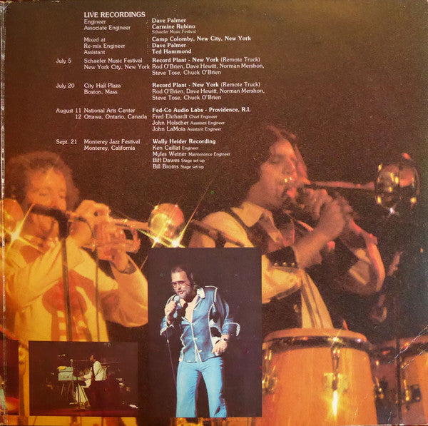 Blood, Sweat And Tears Featuring David Clayton-Thomas : In Concert (LP,Album)