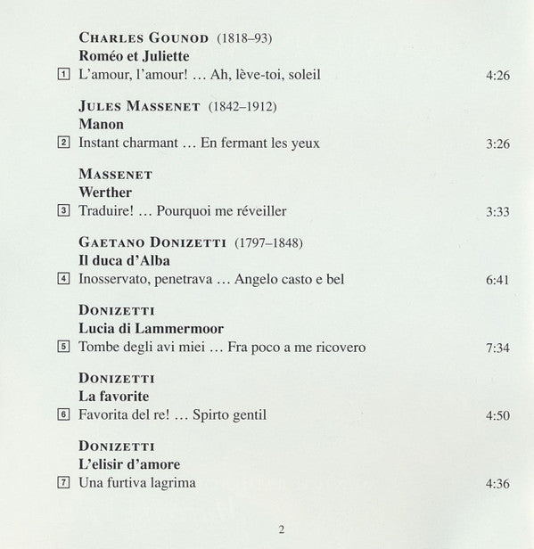 Ramón Vargas, Münchner Rundfunkorchester, Marcello Viotti : L'amour, L'amour ()