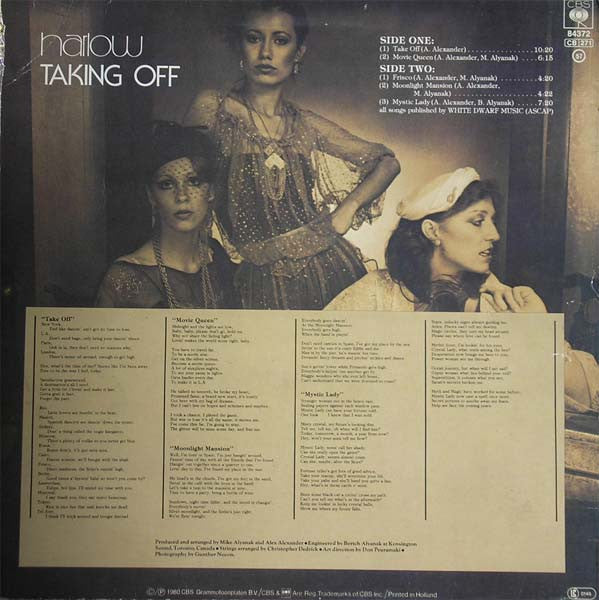 Harlow (2) : Taking Off (LP,Album)