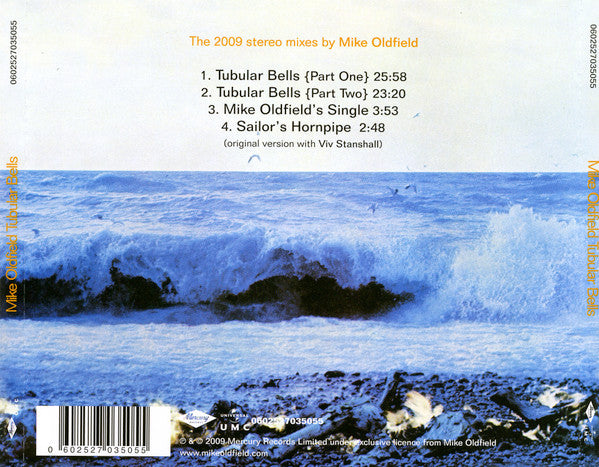 Mike Oldfield : Tubular Bells (Album,Reissue,Remastered,Repress)