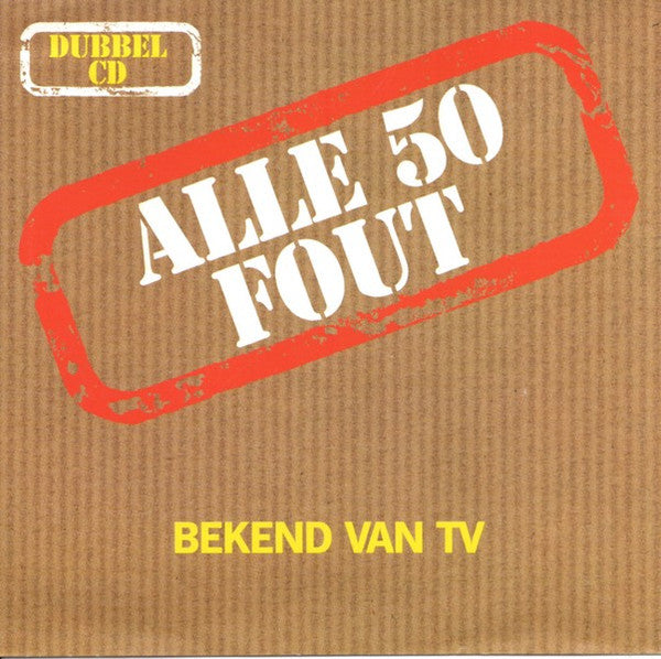 Various : Alle 50 Fout (Album,Compilation)