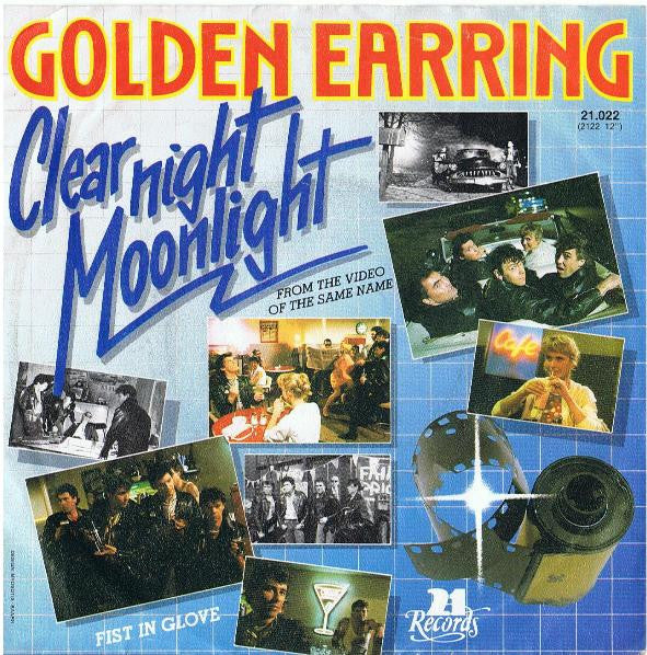 Golden Earring : Clear Night Moonlight (7",45 RPM,Single)