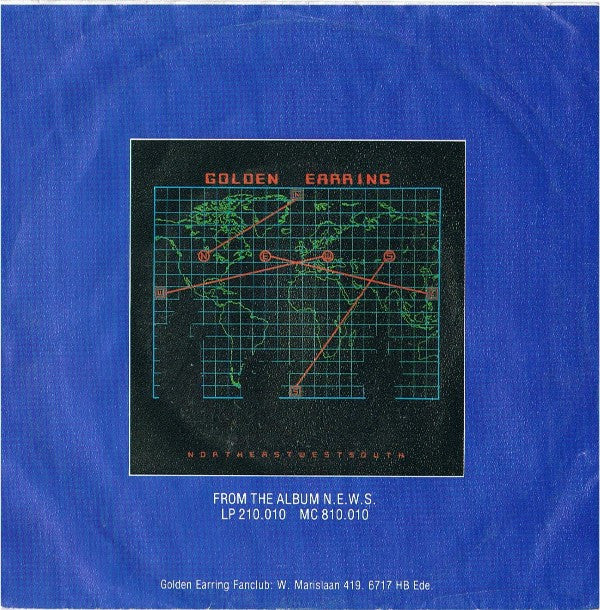 Golden Earring : Clear Night Moonlight (7",45 RPM,Single)