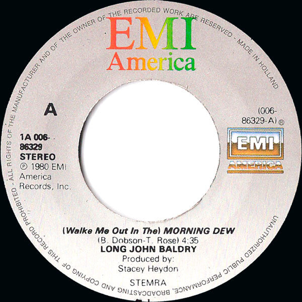 Long John Baldry : (Walk Me Out In The) Morning Dew (7",Single,45 RPM)