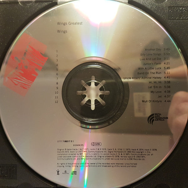 Wings (2) : Wings Greatest (Compilation,Reissue,Remastered)