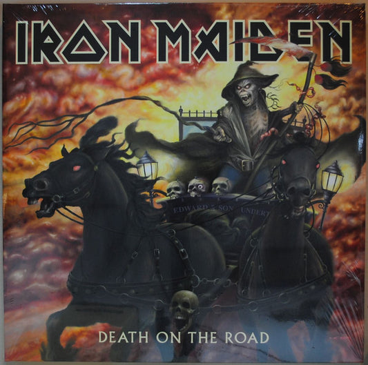 Iron Maiden : Death On The Road (LP,Album,Reissue,Remastered)