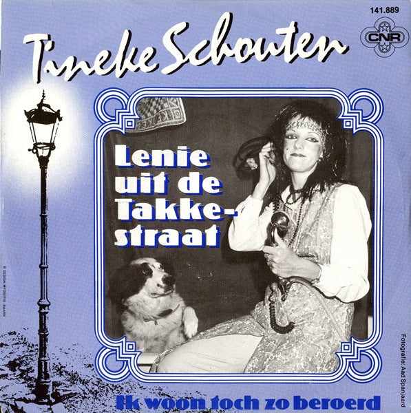 Tineke Schouten : Lenie Uit De Takkestraat (7",45 RPM,Single,Stereo)