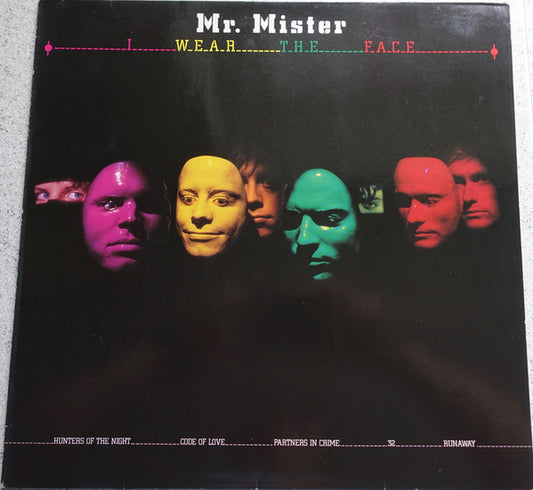 Mr. Mister : I Wear The Face (LP,Album)