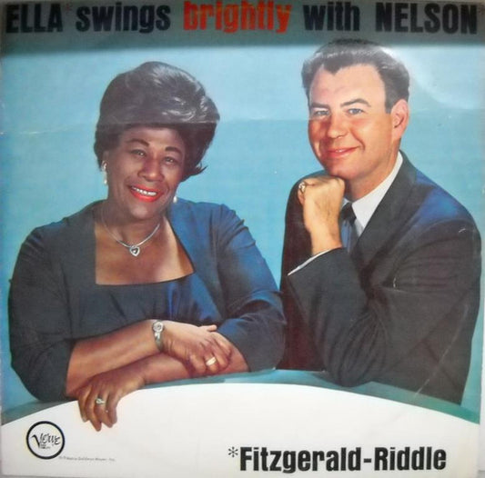 Ella Fitzgerald - Nelson Riddle : Ella Swings Brightly With Nelson (LP,Album,Mono)
