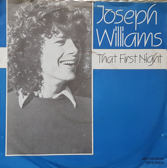 Joseph Williams : That First Night (7",45 RPM)