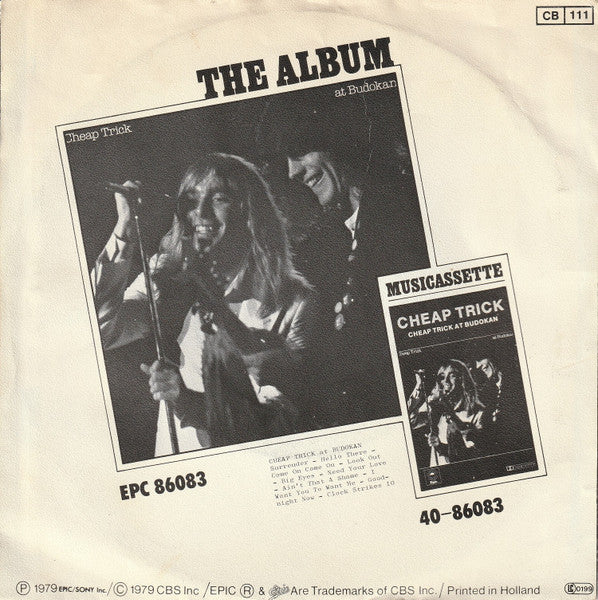 Cheap Trick : Ain't That A Shame (7",45 RPM,Single,Stereo)